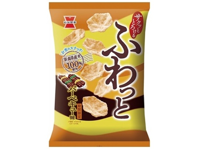 岩塚製菓 ふわっとバーベキュー味３５ｇ □お取り寄せ品 【購入入数１０個】