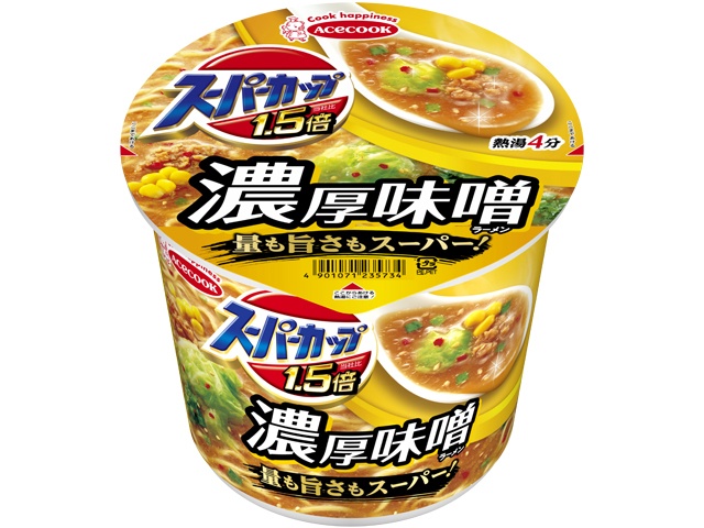 エース スーパーカップ みそラーメン △ 【購入入数１２個】