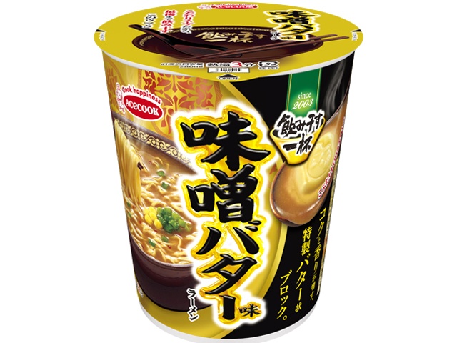 エース 飲み干す一杯 味噌バター味ラーメン △ 【購入入数１２個】