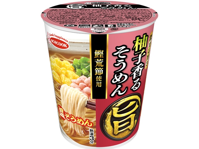 エース まる旨 柚子香るそうめん □お取り寄せ品 【購入入数１２個】