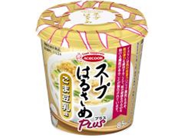 エース スープはるさめプラス ごま豆乳味 【新商品 2/16 発売】 □お取り寄せ品 【購入入数３６個】