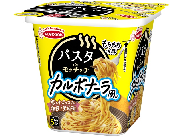 エース パスタｄｅモッチッチ カルボナーラ風 △ 【購入入数１２個】