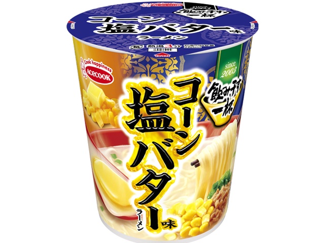 エース 飲み干す一杯 コーン塩バター味ラーメン △ 【購入入数１２個】