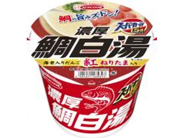 エース スーパーカップ 濃厚鯛白湯ラーメン 【新商品 1/5 発売】 □お取り寄せ品 【購入入数１２個】