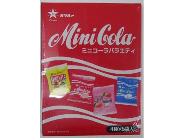 オリオン ミニコーラバラエティ４０ｇ □お取り寄せ品 【購入入数２０個】