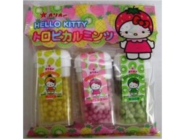 オリオン ハローキティトロピカルミンツ３個 □お取り寄せ品 【購入入数１２０個】