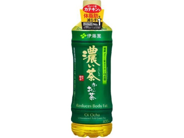 伊藤園 お～いお茶濃い茶 手売用Ｐ６００ｍｌ 【今月の特売 飲料水】 △ 【購入入数２４個】