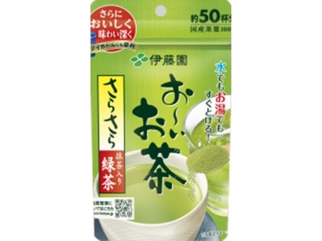 伊藤園 お～いお茶抹茶入りさらさら緑茶 ４０ｇ  【購入入数６個】