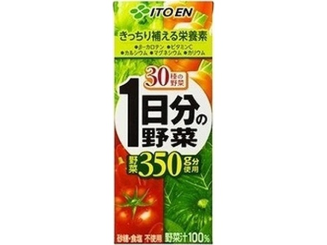 伊藤園 １日分の野菜 紙２００ｍｌ △ 【購入入数１２個】