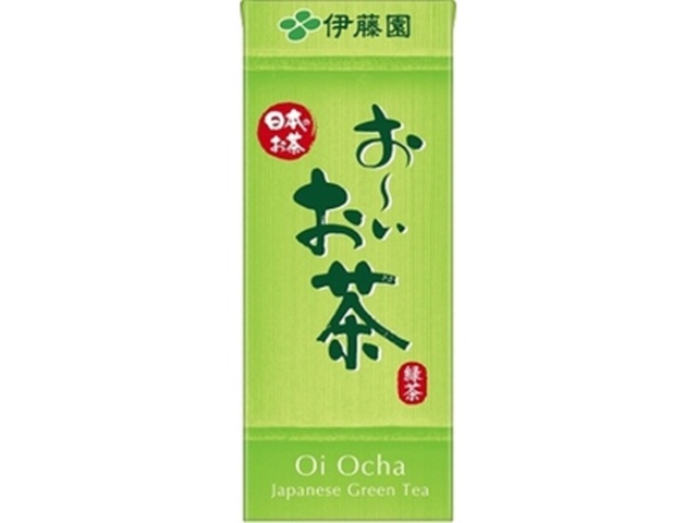 伊藤園 お～いお茶緑茶 紙２５０ｍｌ △ 【購入入数２４個】