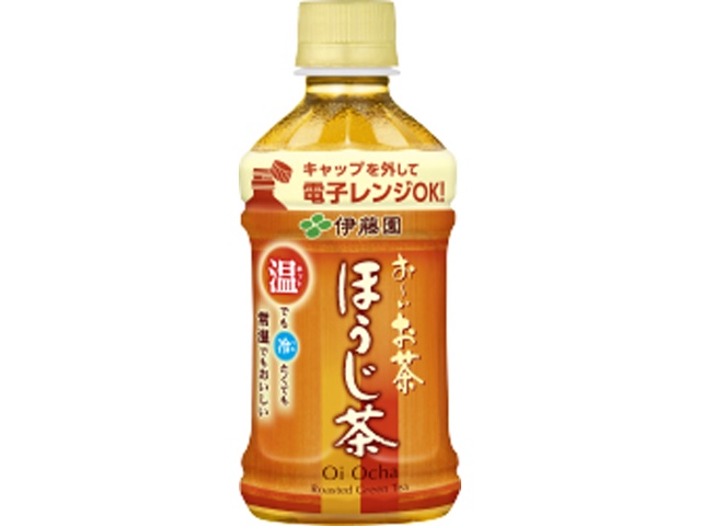 伊藤園 お～いお茶ほうじ茶 レンジ対応 Ｐ３４５ｍｌ 【今月の特売 飲料水】 △ 【購入入数２４個】