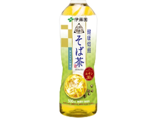 伊藤園 健康焙煎そば茶 自販機用Ｐ５００ｍｌ 【今月の特売 飲料水】 △ 【購入入数２４個】［商品ダミーの対応はしておりません］