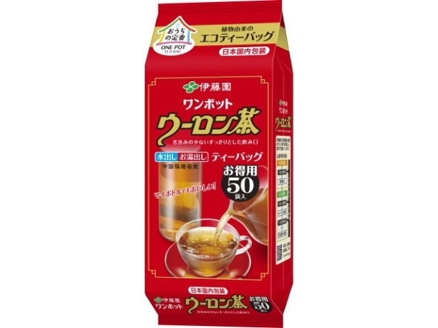 伊藤園 ワンポットエコティーバッグウーロン茶５０袋 △ 【購入入数１０個】