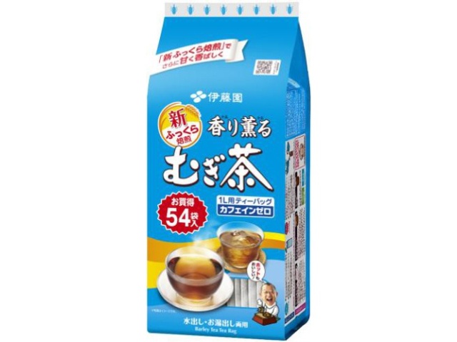 伊藤園 香り薫るむぎ茶ティーバッグ ５４袋 △ 【購入入数１０個】