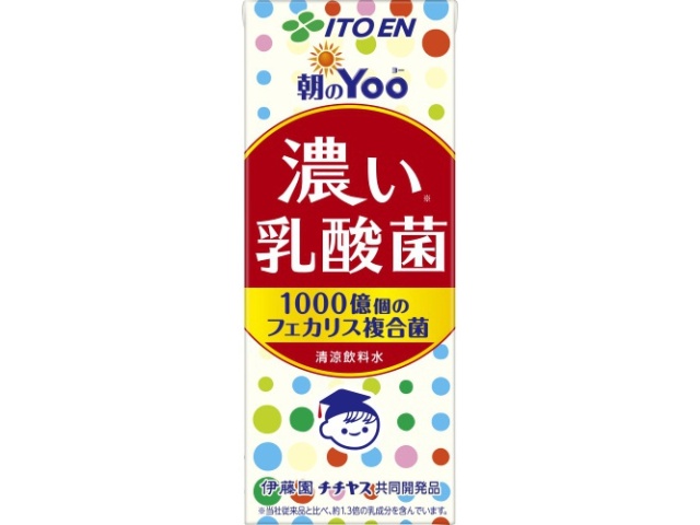 伊藤園 朝のＹｏｏ 濃い乳酸菌紙２００ｍｌ □お取り寄せ品 【購入入数２４個】