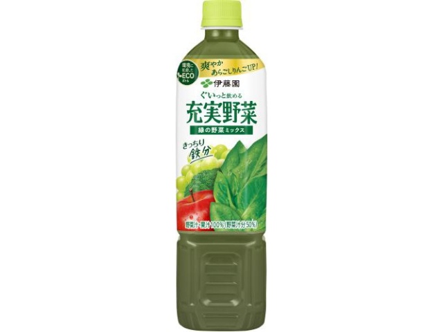 伊藤園 充実野菜 緑の野菜ミックスＰ７４０ｇ 【今月の特売 飲料水】 □お取り寄せ品 【購入入数１５個】