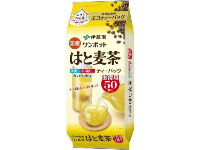 伊藤園 ワンポット国産はと麦茶ＴＢ５０袋 □お取り寄せ品 【購入入数１０個】