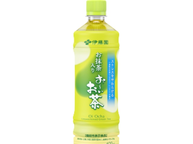 伊藤園 お抹茶入りお～いお茶 Ｐ６００ｍｌ □お取り寄せ品 【購入入数２４個】