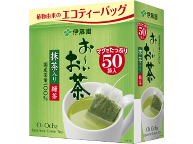 伊藤園 お～いお茶エコティーバッグ緑茶５０袋 △ 【購入入数５個】