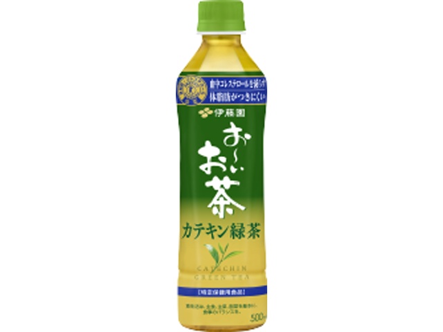 伊藤園 お～いお茶 カテキン緑茶Ｐ５００ｍｌ □お取り寄せ品 【購入入数２４個】