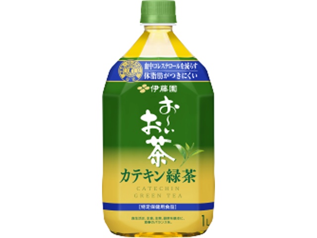 伊藤園 お～いお茶 カテキン緑茶１Ｌ □お取り寄せ品 【購入入数１２個】