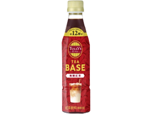 タリーズ＆ＴＥＡ ＴＥＡＢＡＳＥ無糖紅茶Ｐ３４０ □お取り寄せ品 【購入入数１２個】