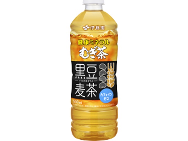 伊藤園 健康ミネラルむぎ茶 黒豆麦茶Ｐ６５０ｍｌ 【今月の特売 飲料水】 △ 【購入入数２４個】