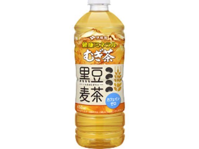 伊藤園 健康ミネラルむぎ茶 黒豆麦茶Ｐ６５０ｍｌ △ 【購入入数２４個】