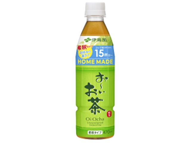 伊藤園 お～いお茶ＨＯＭＥ ＭＡＤＥ緑茶４７０ｍｌ □お取り寄せ品 【購入入数２４個】