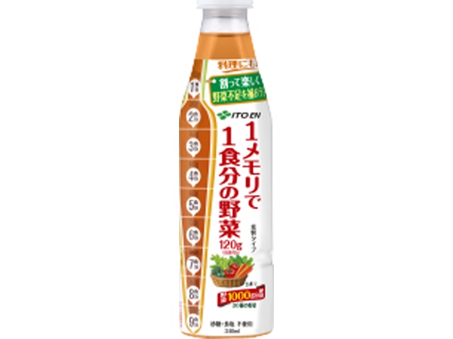 伊藤園 １メモリで１食分の野菜Ｐ３４０ｍｌ □お取り寄せ品 【購入入数１２個】