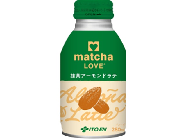 伊藤園 抹茶アーモンドラテ Ｂ缶２８０ｍｌ 【新商品 3/23 発売】【数量限定】 □お取り寄せ品 【購入入数２４個】