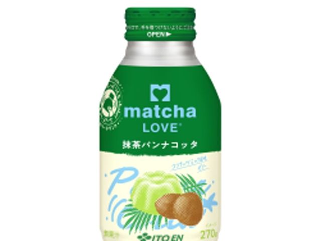 伊藤園 抹茶ラブ パンナコッタＢ缶２７０ｇ 【新商品 4/6 発売】  【購入入数２４個】