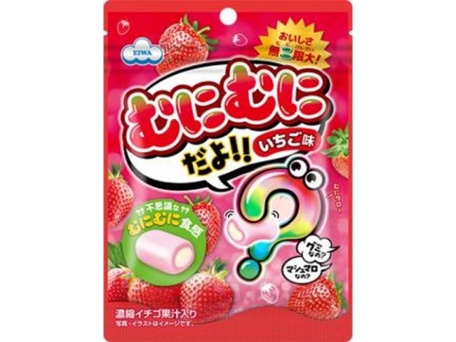 エイワ むにむにだよ（いちご味）４０ｇ □お取り寄せ品 【購入入数３２個】