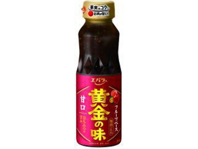 エバラ 黄金の味（甘口）２１０ｇ 【今月の特売 調味料】 □お取り寄せ品 【購入入数１２個】［入荷までお時間がかかります］