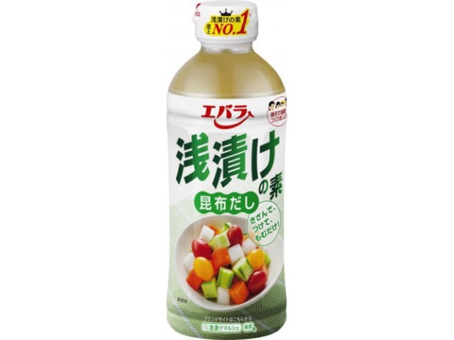 エバラ 浅漬けの素昆布だし ５００ｍｌ 【今月の特売 乾物】 【購入入数６個】