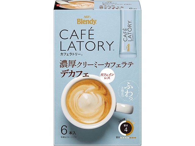 カフェラトリー カフェラテデカフェ ６Ｐ 【今月の特売 嗜好飲料】 △ 【購入入数６個】