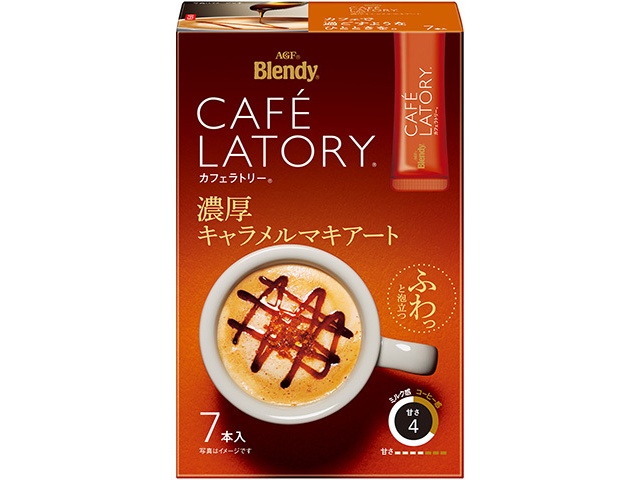 ブレンディ カフェラトリーＳＴ濃厚キャラメル ７本 【今月の特売 嗜好飲料】 △ 【購入入数６個】