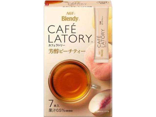 ブレンディ カフェラトリー 芳醇ピーチティー７Ｐ 【今月の特売 嗜好飲料】 □お取り寄せ品 【購入入数２４個】