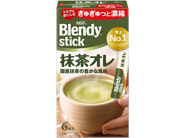 ブレンディ スティック抹茶オレ６本 【今月の特売 嗜好飲料】 △ 【購入入数６個】