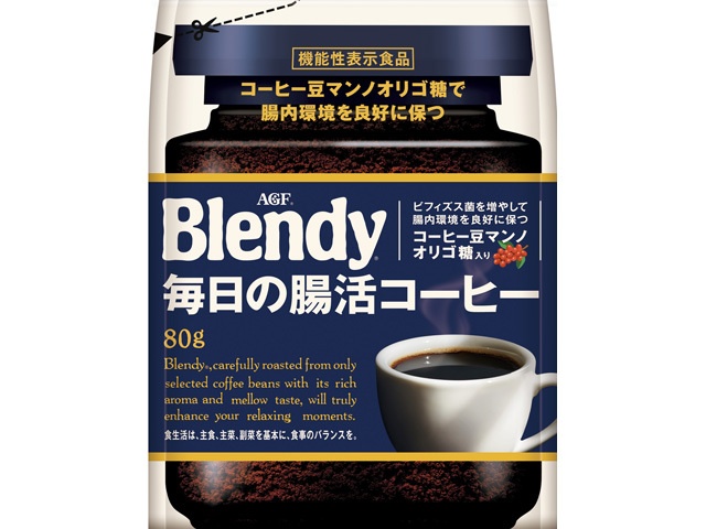 ブレンディ 毎日の腸活コーヒー８０ｇ袋 □お取り寄せ品 【購入入数１２個】