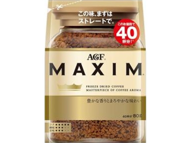 マキシム 袋８０ｇ □お取り寄せ品 【購入入数１２個】