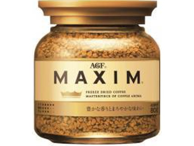 マキシム インスタントコーヒー８０ｇ瓶 □お取り寄せ品 【購入入数６個】