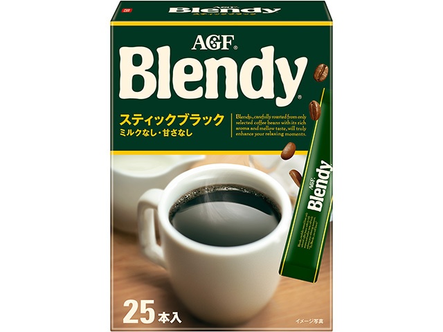 ＡＧＦ ブレンディ スティックブラック２５本 【新商品 3/2 発売】 △ 【購入入数３個】