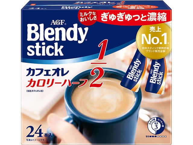 ブレンディスティック カフェオレハーフ２４本 【今月の特売 嗜好飲料】 △ 【購入入数３個】