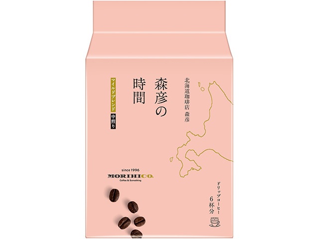 森彦の時間ドリップコーヒー マイルドブレンド６袋 □お取り寄せ品 【購入入数１２個】