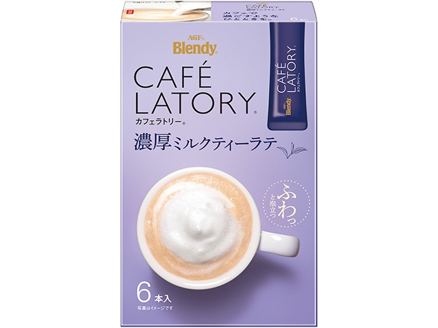 ＡＧＦ カフェラトリー 濃厚ミルクティーラテ６本 【今月の特売 嗜好飲料】 △ 【購入入数６個】