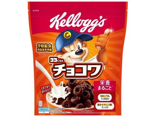 ケロッグ チョコワ １００ｇ 【新商品 3/1 発売】 【今月の特売 嗜好食品】 □お取り寄せ品 【購入入数１２個】