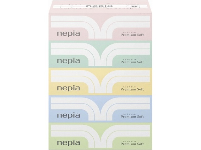 ネピア プレミアムソフトティッシュ１８０組３６０枚 △ 【購入入数１個】