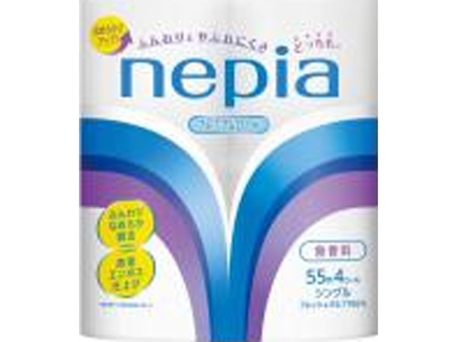 ネピア トイレット４Ｒシングル □お取り寄せ品 【購入入数１２個】