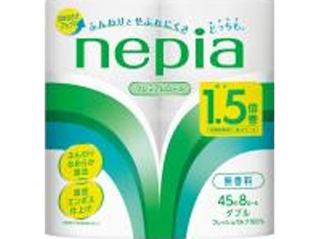 ネピア トイレット１．５倍８Ｒダブル △ 【購入入数８個】